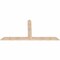 Ekena Millwork Portland Smooth Timber Gable Bracket, Douglas Fir, 84"W x 42"H x 1 1/2"D x 5 1/2"F, 12/12 Pitch GBW084X42X0206POR00SDF - alternate 3